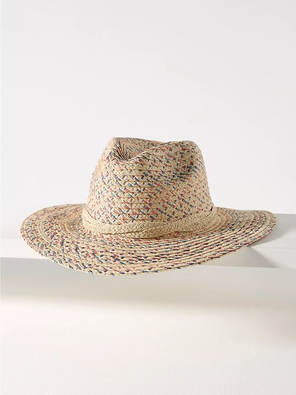 San Diego Hat Company Multicolor Fedora Woven Paperbraid Sun Hat